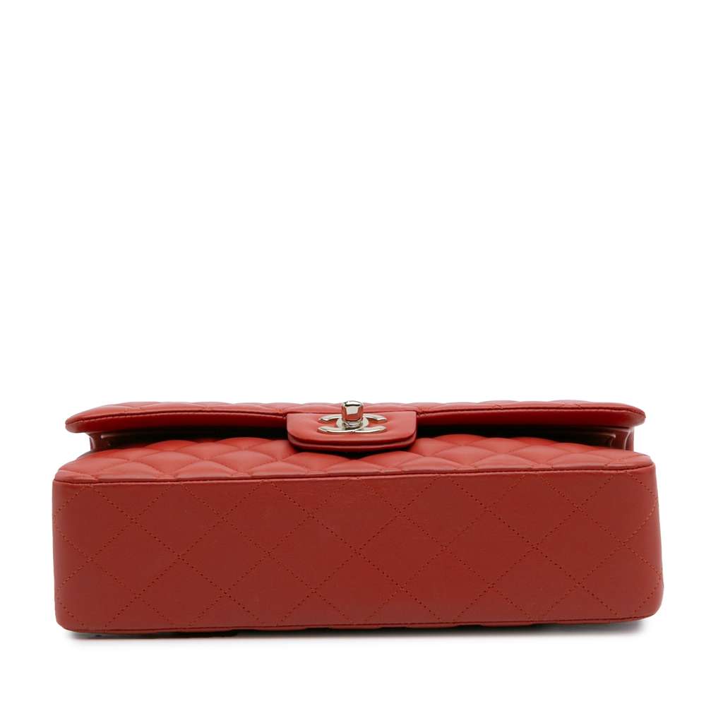Chanel Medium Classic Lambskin Double Flap - Image 6