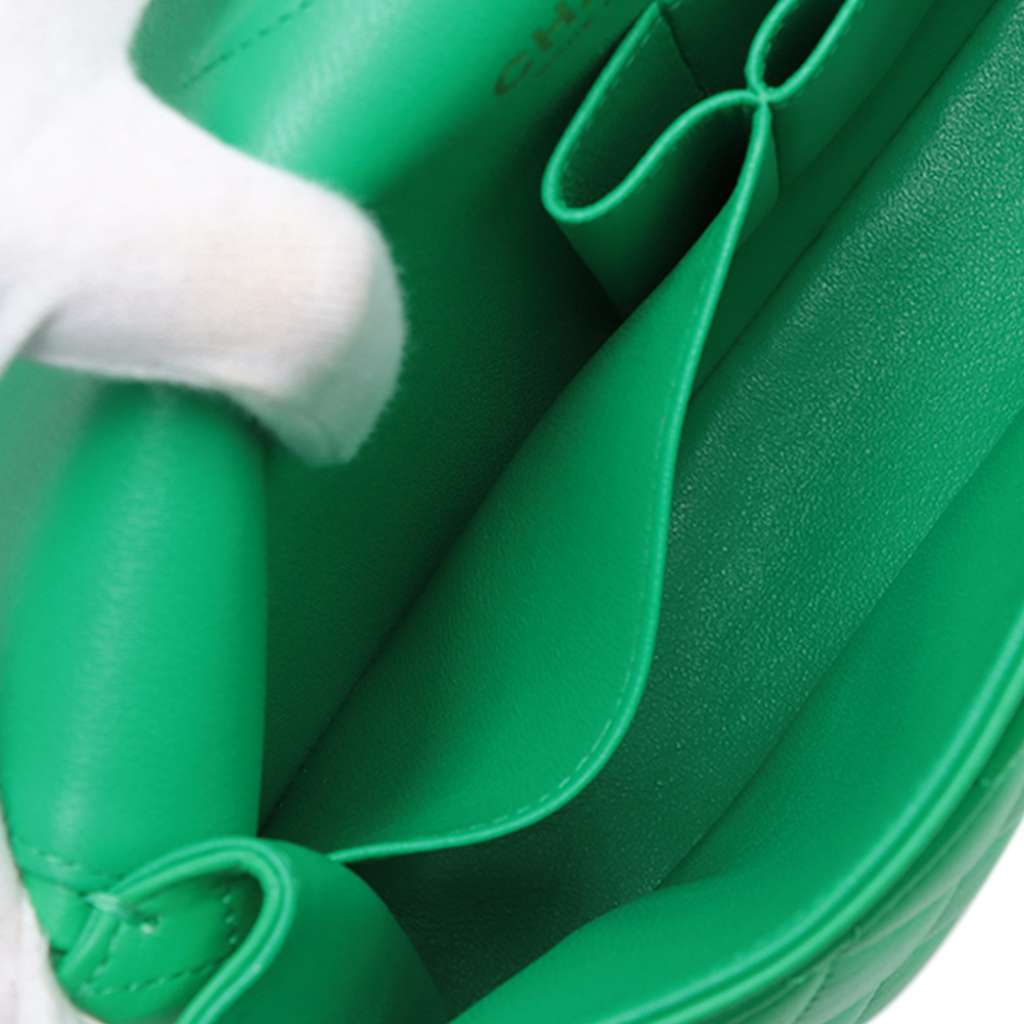 Chanel Medium Classic Lambskin Double Flap - Image 6