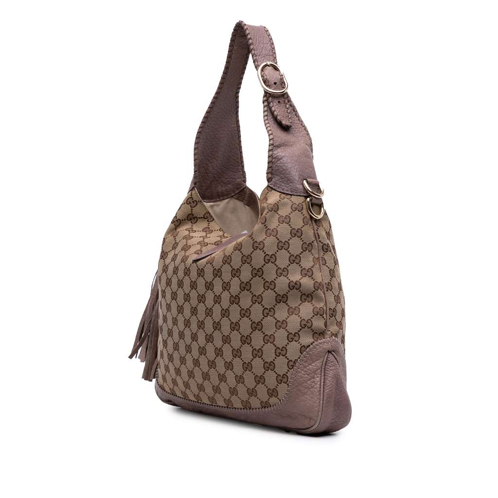Gucci Medium GG Canvas New Jackie Satchel - 2