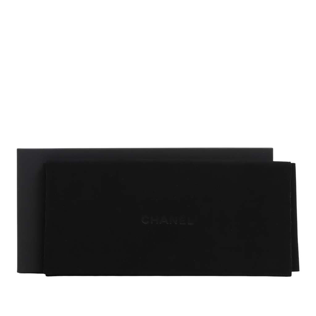 Chanel Silver Plated CC Rhinestones Heart Pendant Necklace - 5