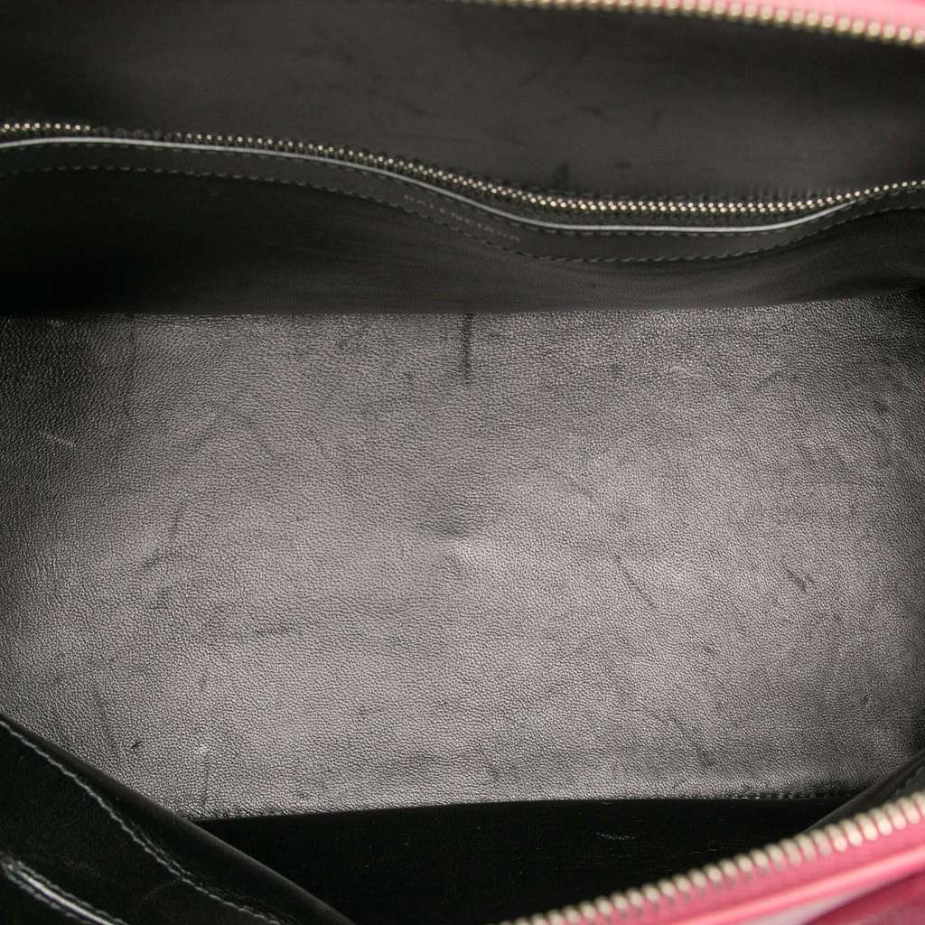 Balenciaga M Grained Calfskin Logo Ville Top Handle Bag - 4