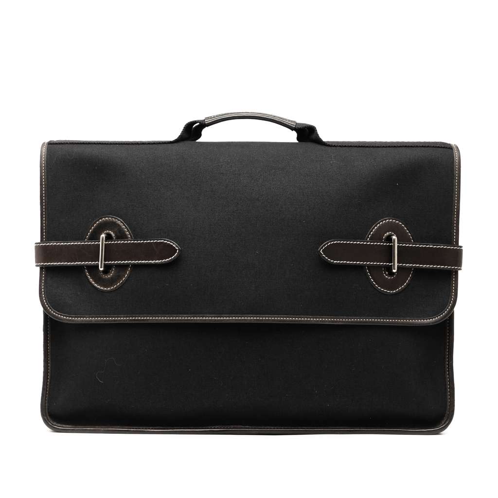 Hermès Toile Officier Buenaventura MM