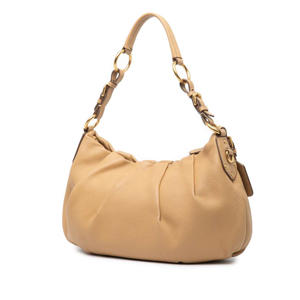 Prada Vitello Daino Hobo - Back view