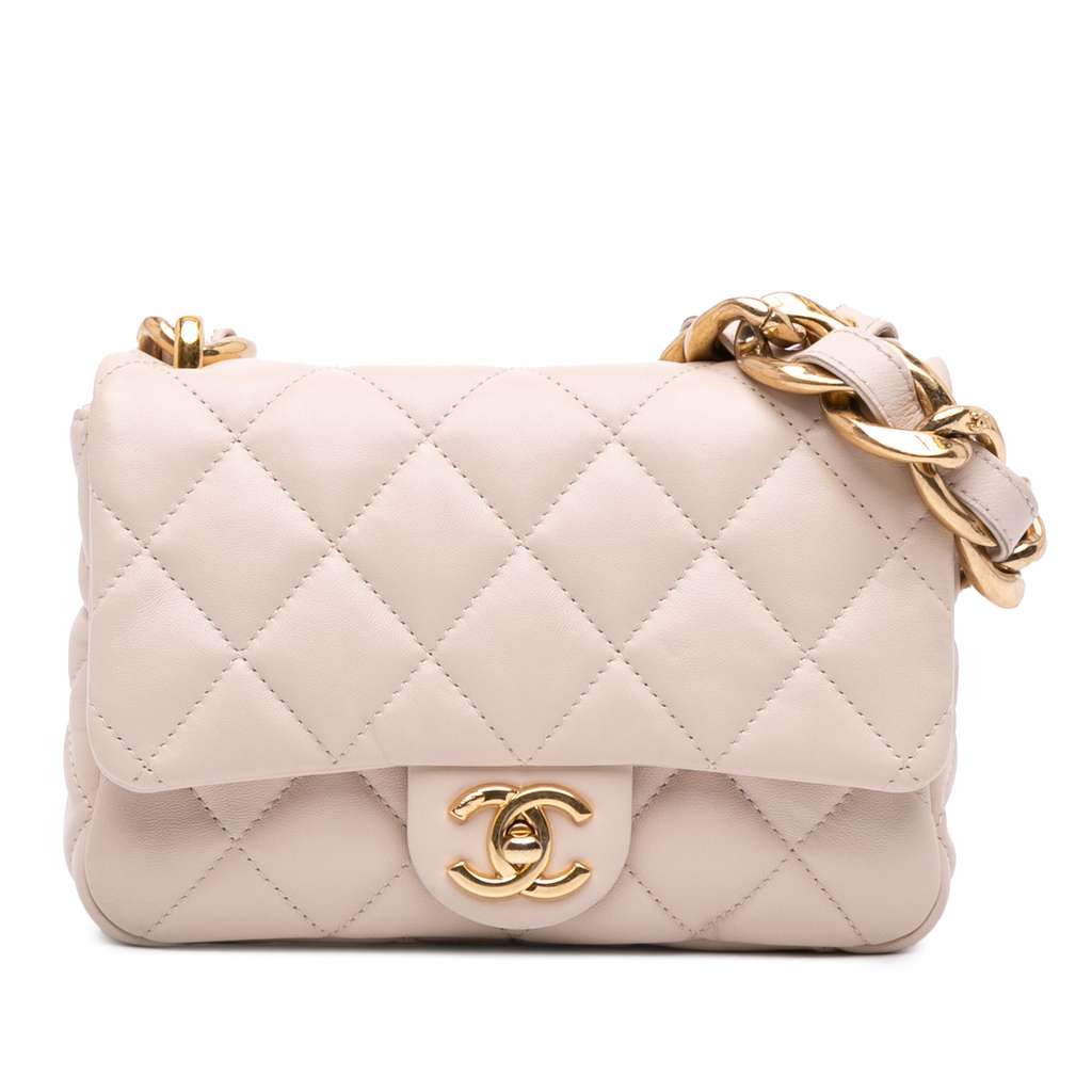 Chanel Small Quilted Lambskin Funky Town Flap