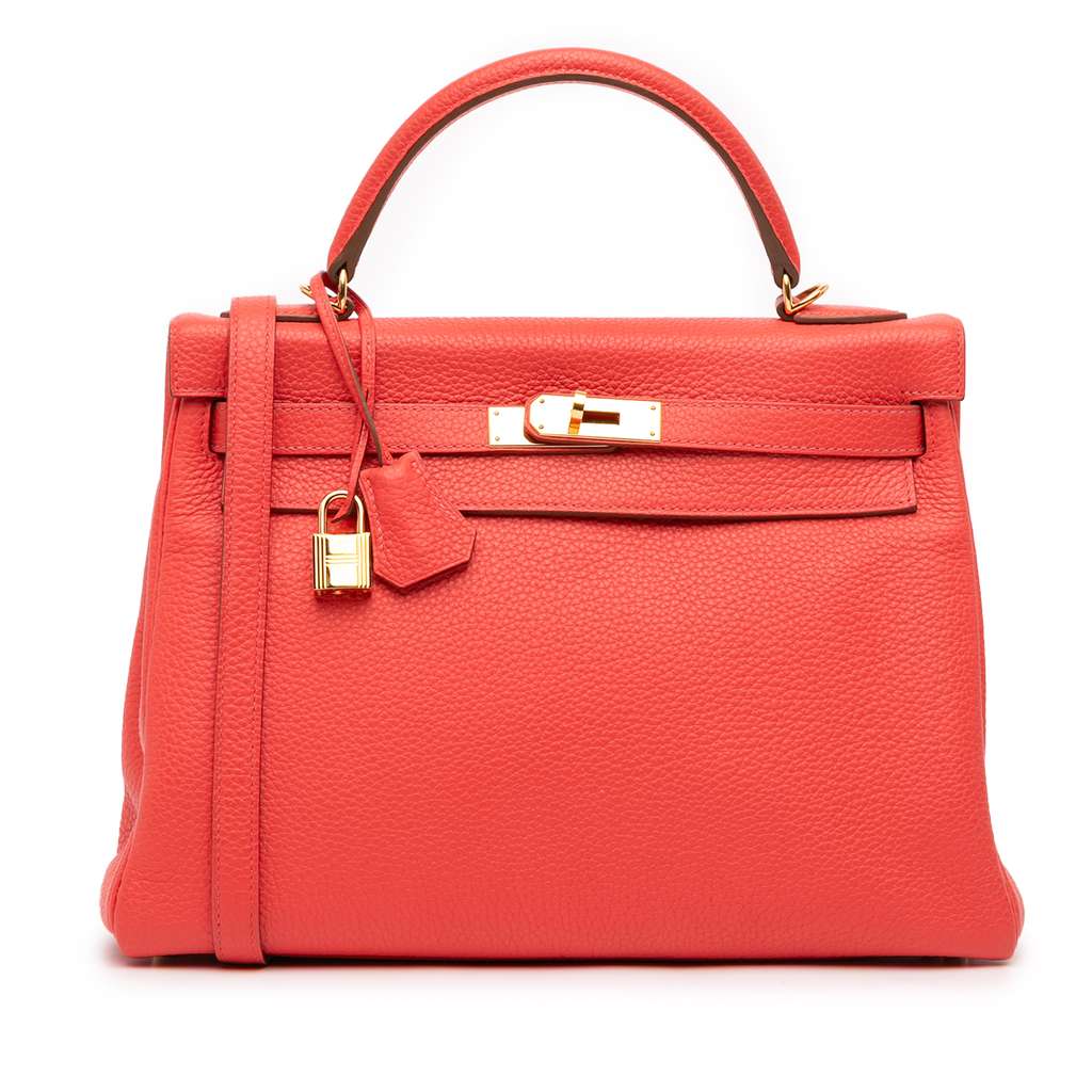 Hermès Togo Kelly II Retourne 32