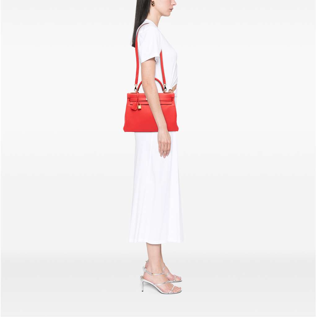 Hermès Togo Kelly II Retourne 32 - Image 13