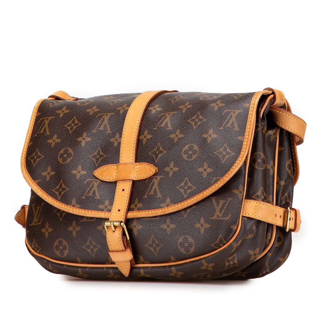 Louis Vuitton Monogram Saumur 30 - Back view