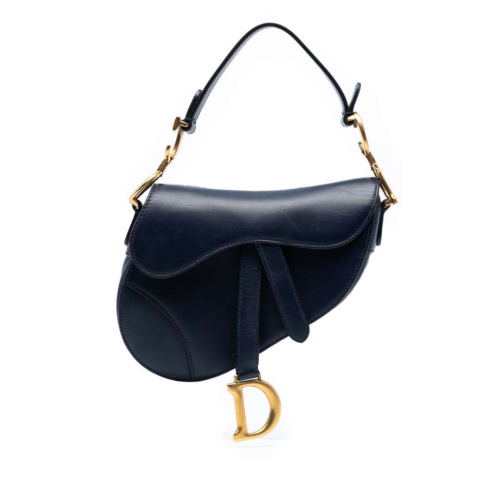 Dior Mini Smooth Calfskin Saddle Bag