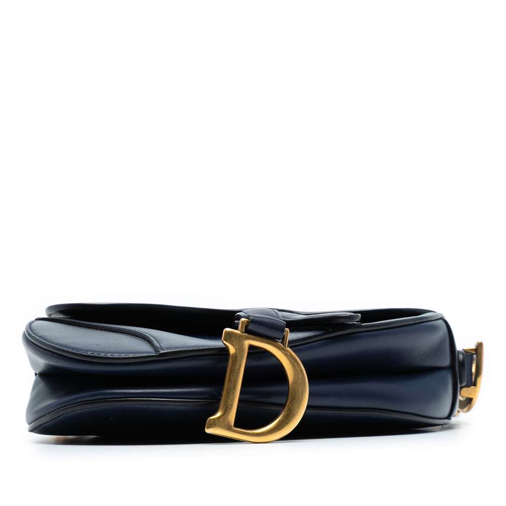 Dior Mini Smooth Calfskin Saddle Bag - Image 6