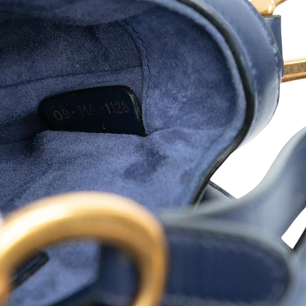 Dior Mini Smooth Calfskin Saddle Bag - Detail 1