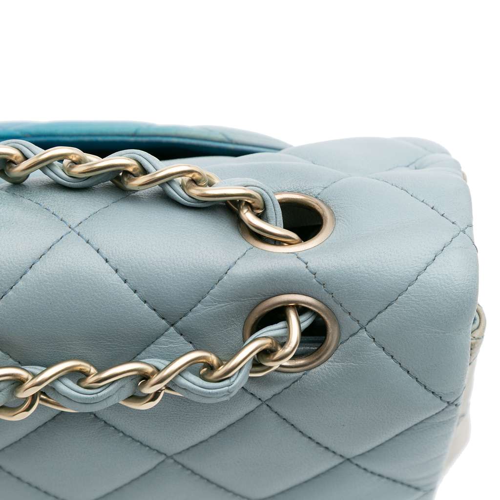 Chanel Maxi Classic Lambskin Degrade Single Flap - Image 10