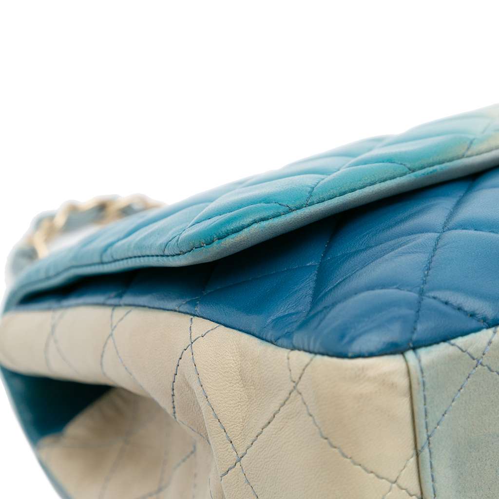 Chanel Maxi Classic Lambskin Degrade Single Flap - Image 11