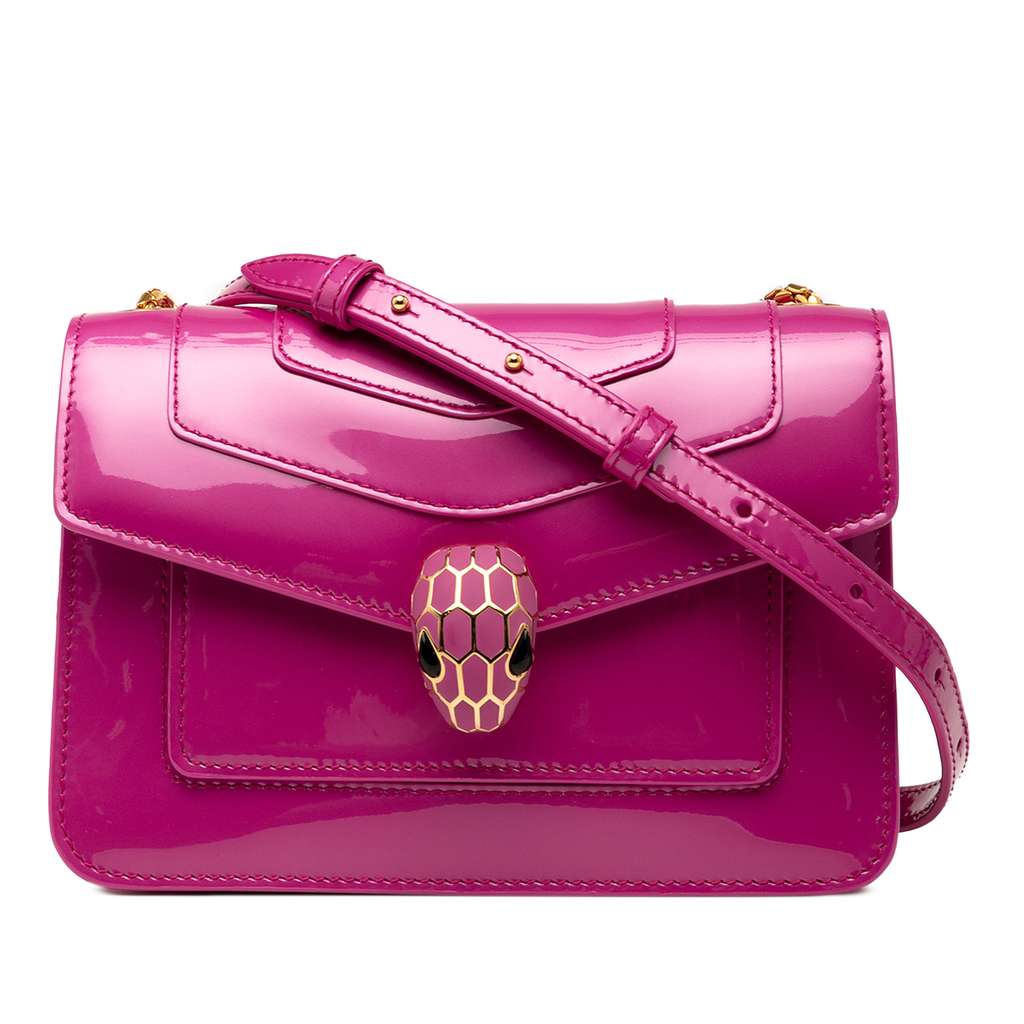 Bvlgari Patent Serpenti Forever Crossbody