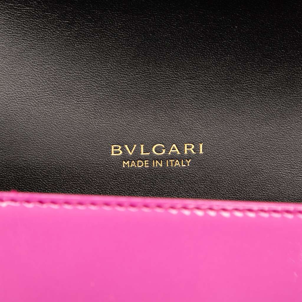Bvlgari Patent Serpenti Forever Crossbody - Side view