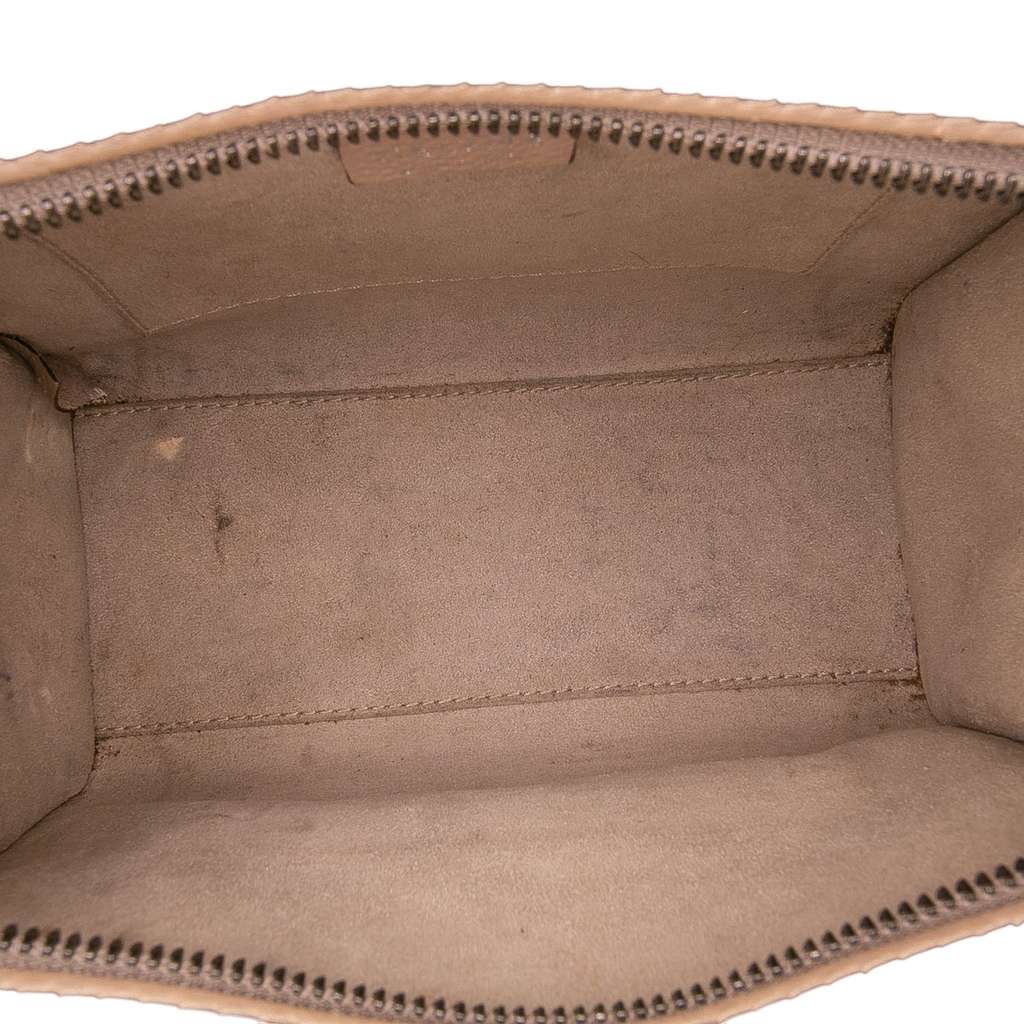 Celine Nano Leather Luggage Tote - 4