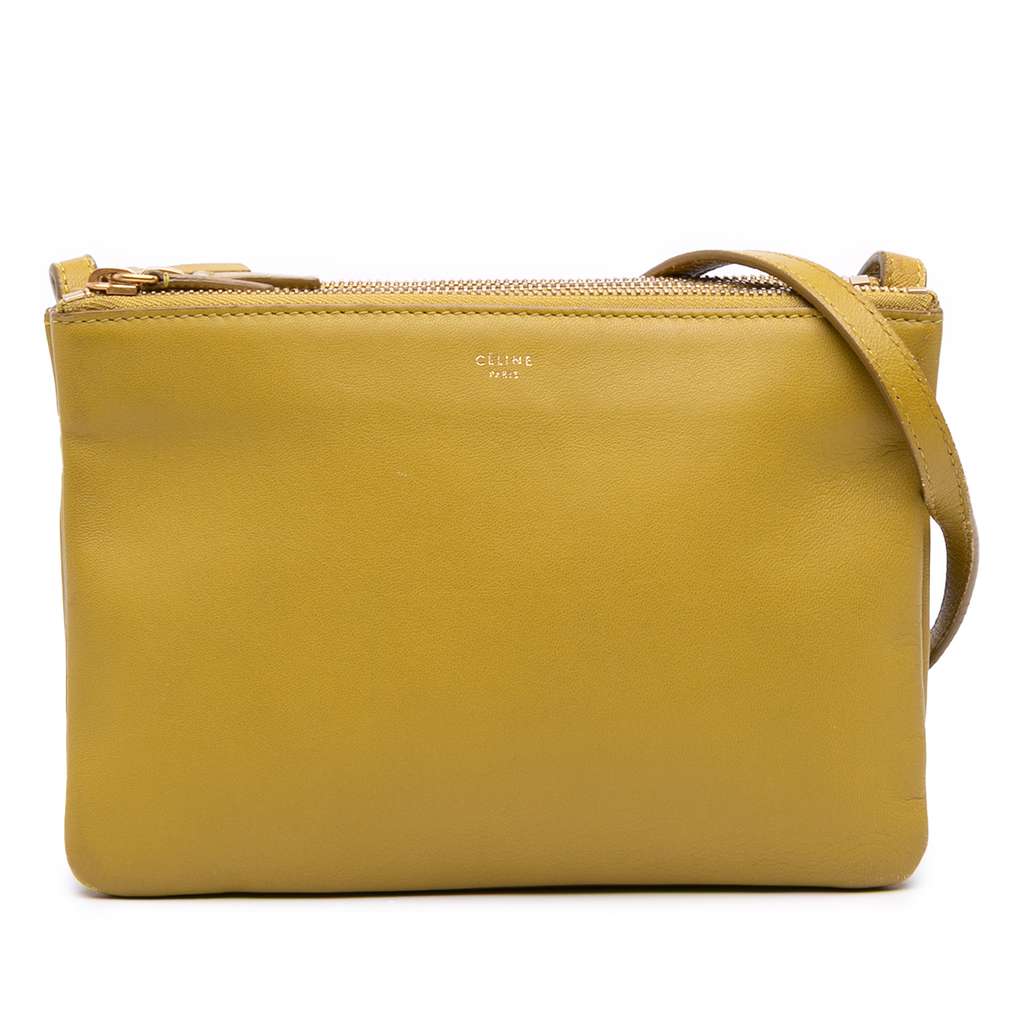 Celine Small Lambskin Trio Crossbody