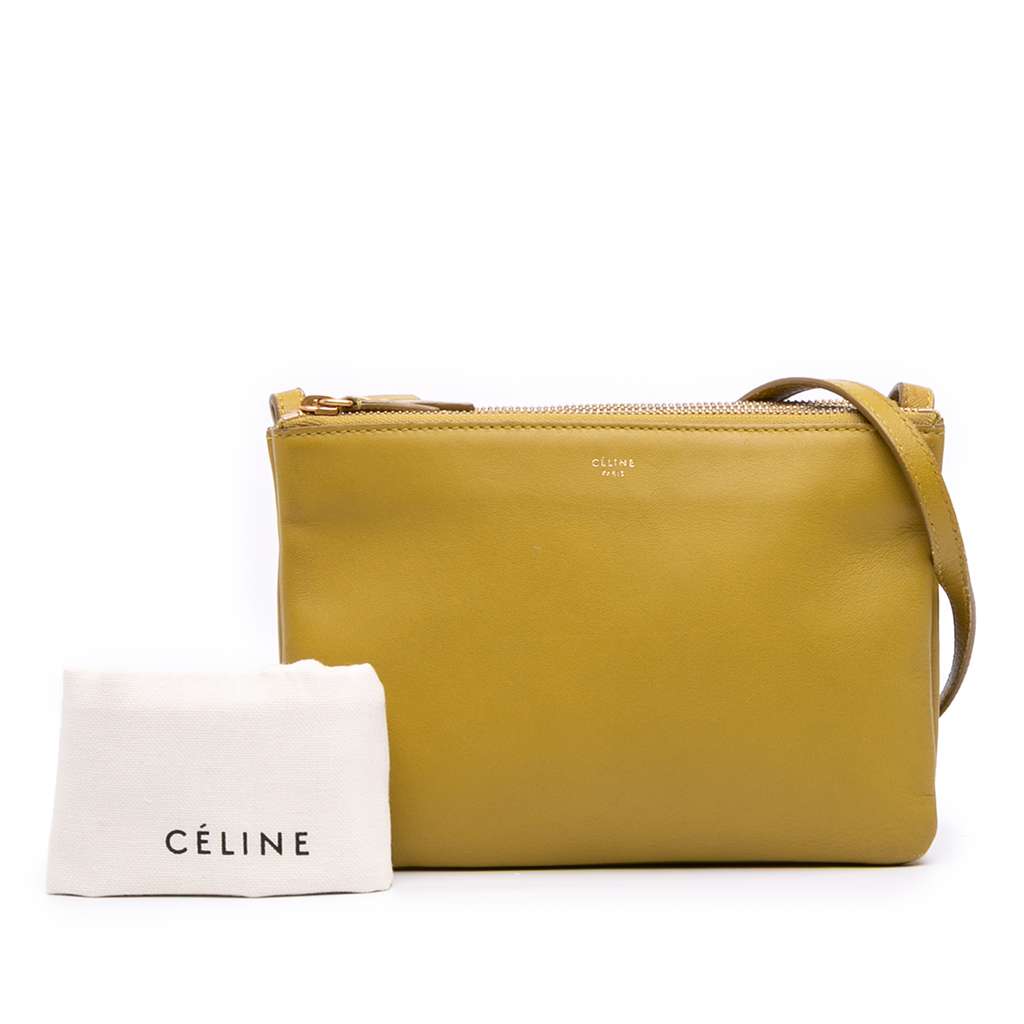 Celine Small Lambskin Trio Crossbody - Image 17