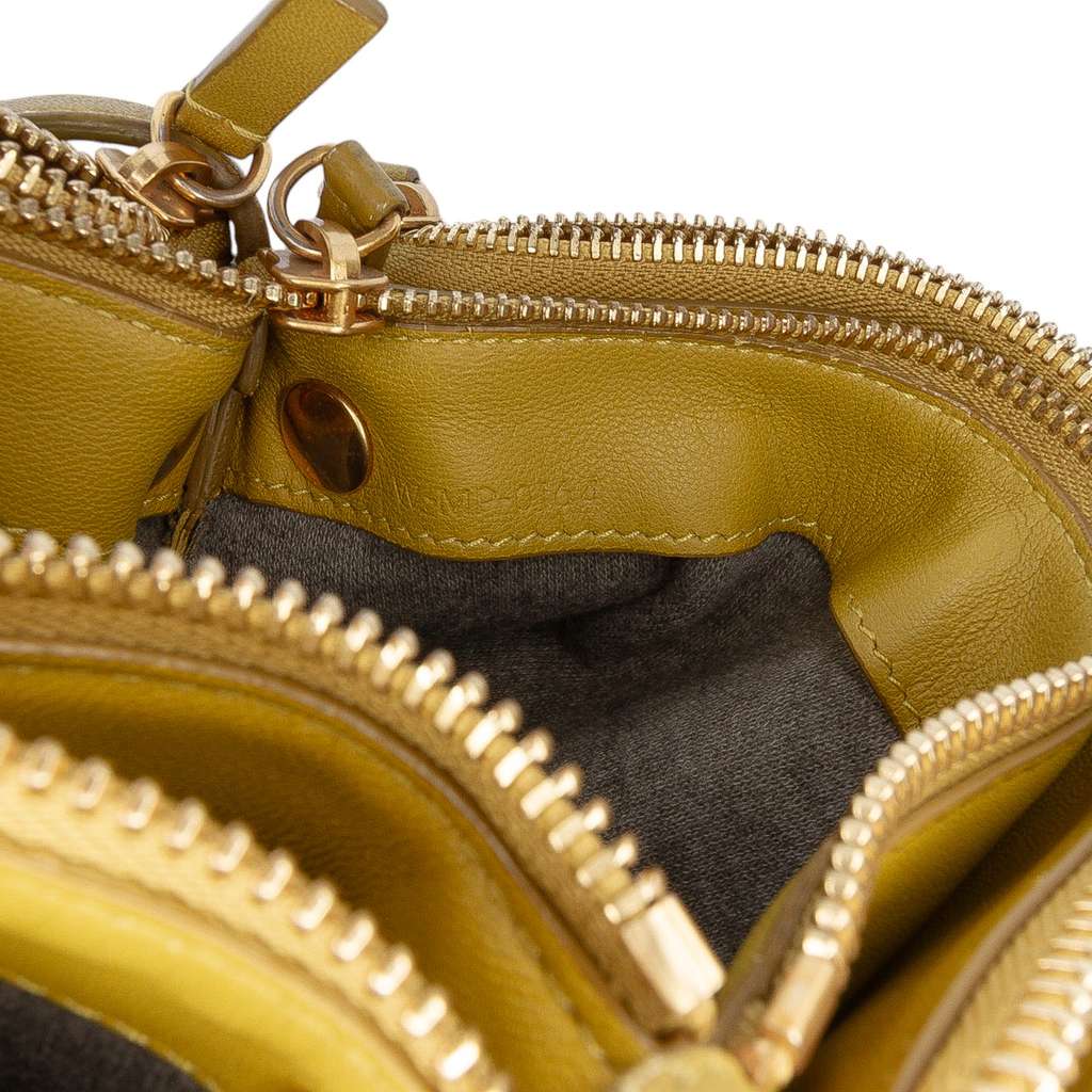 Celine Small Lambskin Trio Crossbody - Image 10