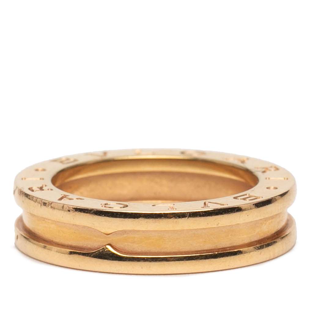 Bvlgari 18K Yellow Gold B.Zero 1 Ring