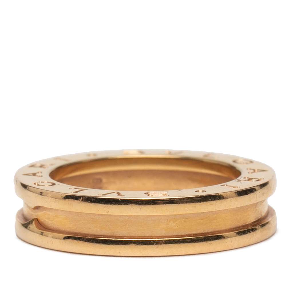 Bvlgari 18K Yellow Gold B.Zero 1 Ring - 2