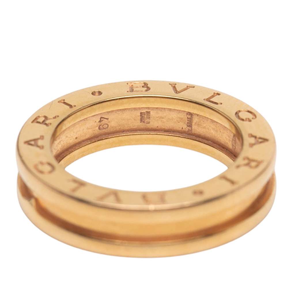 Bvlgari 18K Yellow Gold B.Zero 1 Ring - 5