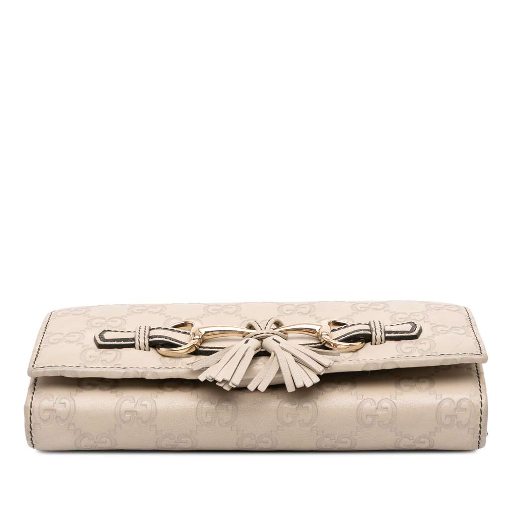 Gucci Guccissima Emily Wallet On Chain - 3