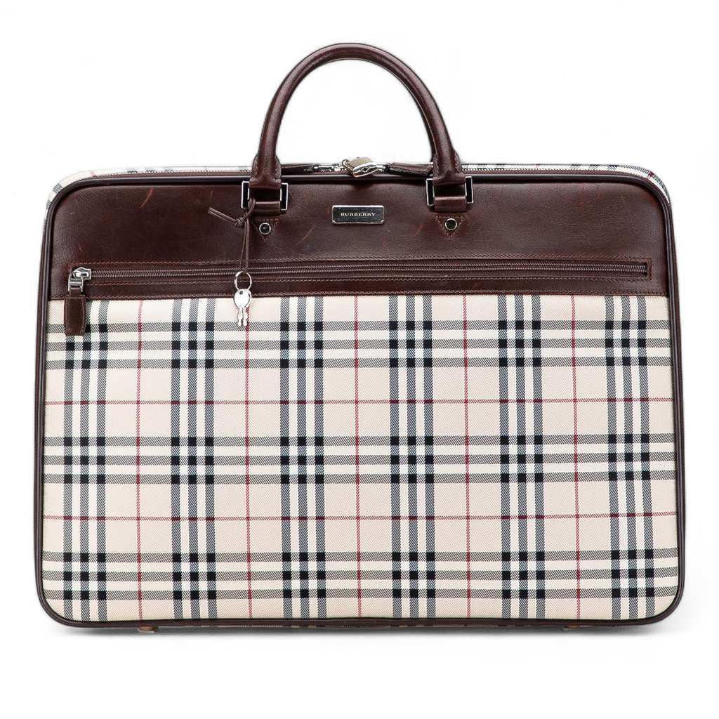 Burberry House Check Canvas Travel Bag