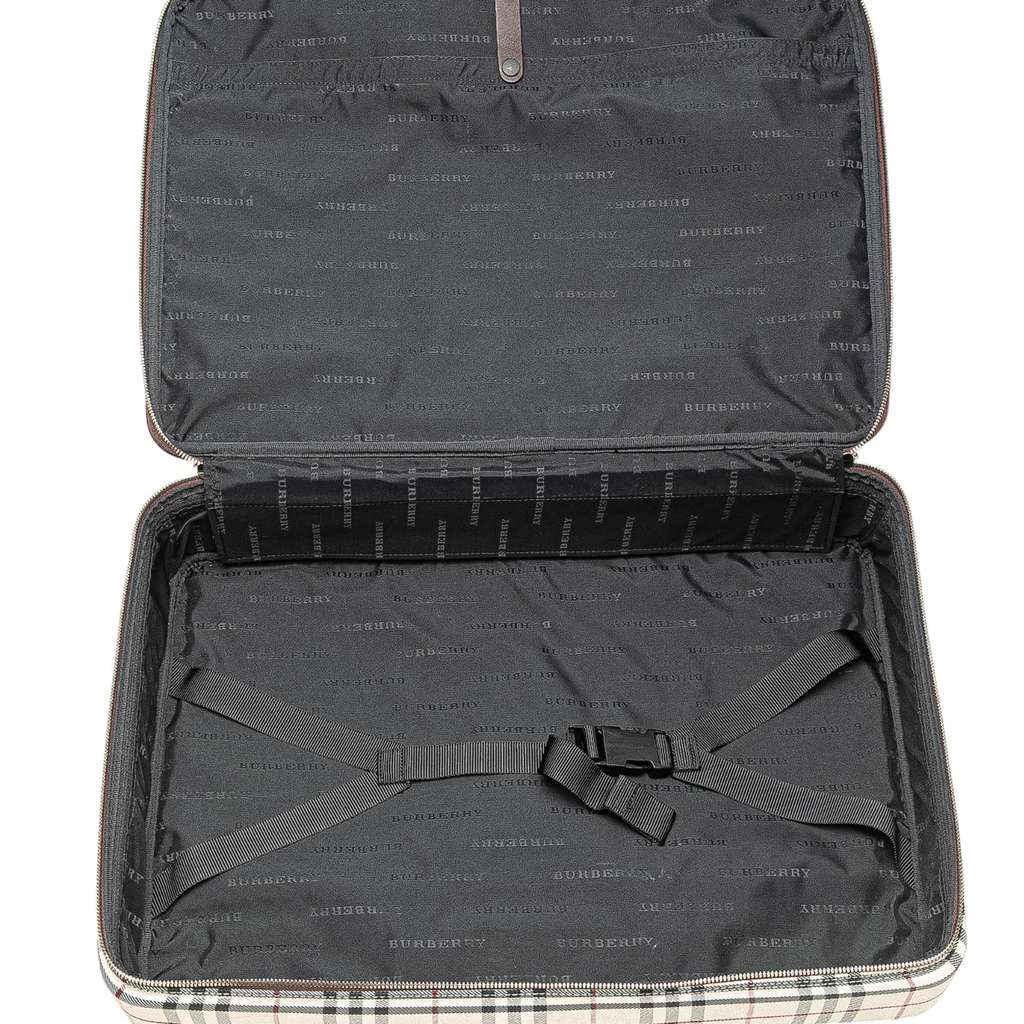 Burberry House Check Canvas Travel Bag - 4