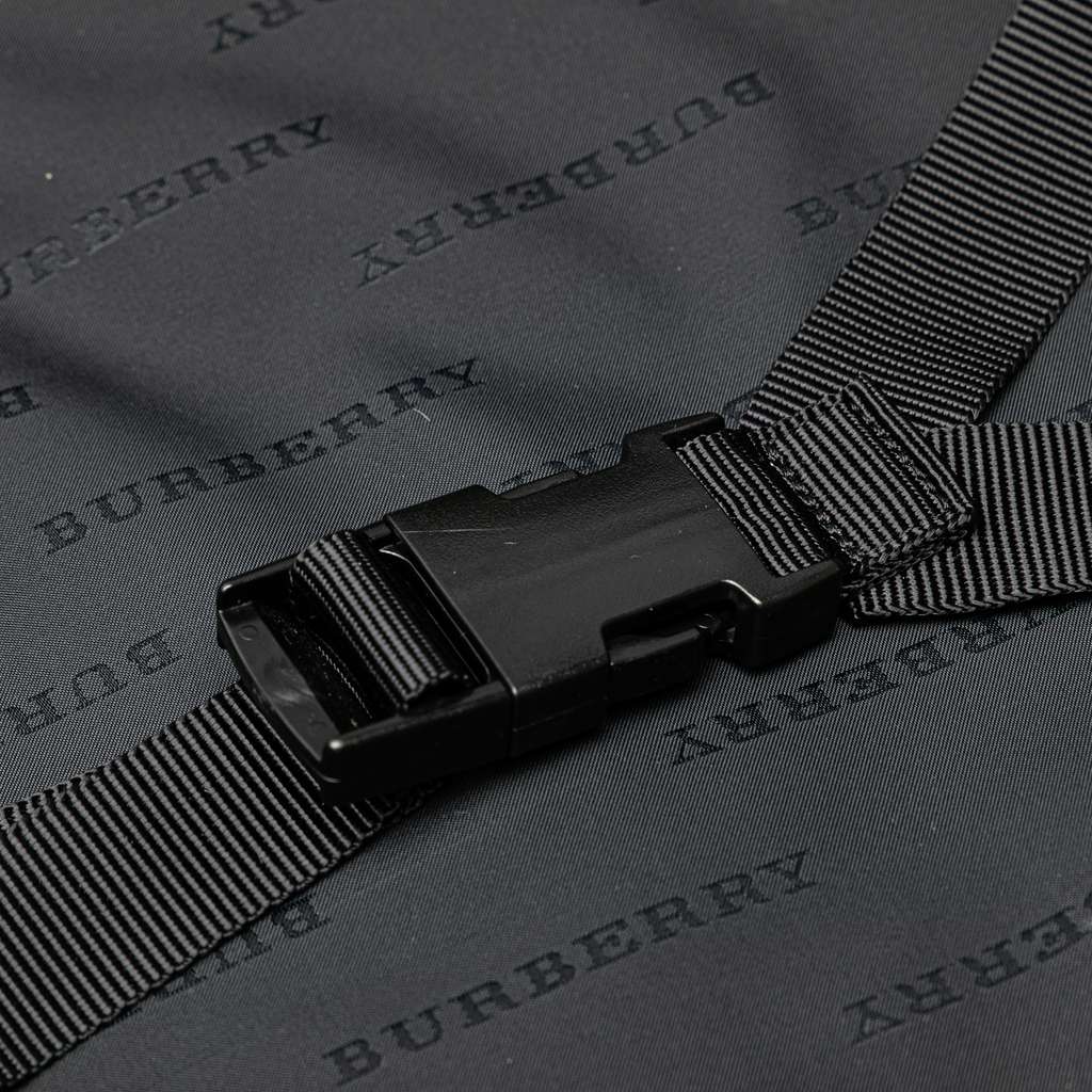 Burberry House Check Canvas Travel Bag - Side view