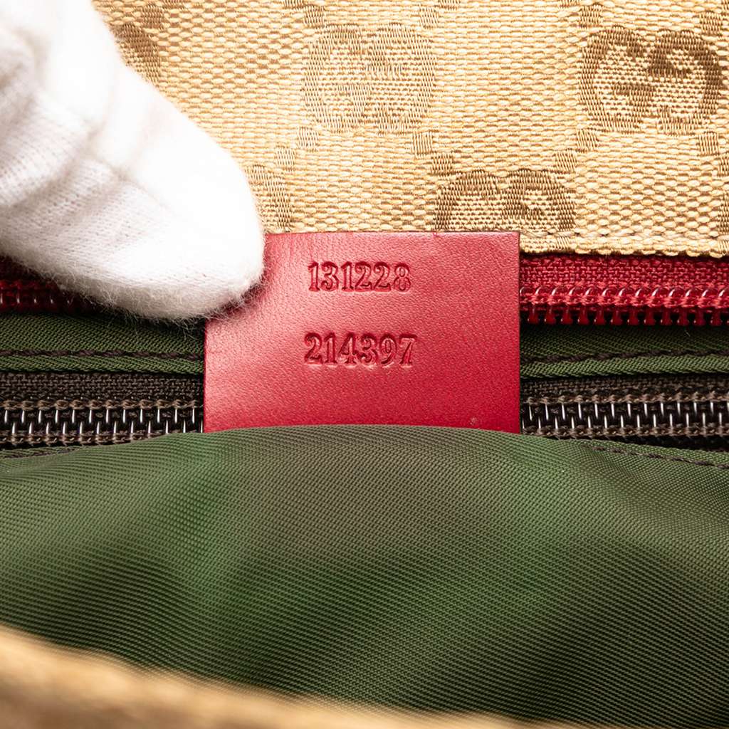 Gucci GG Canvas Web Handbag - Detail 1