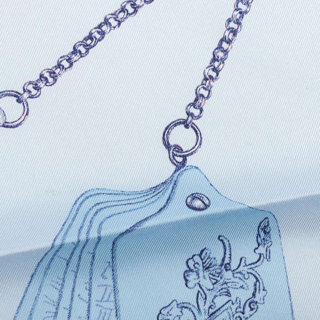 Hermès Nous Sommes Inseparables Silk Scarf 90 - Detail 2