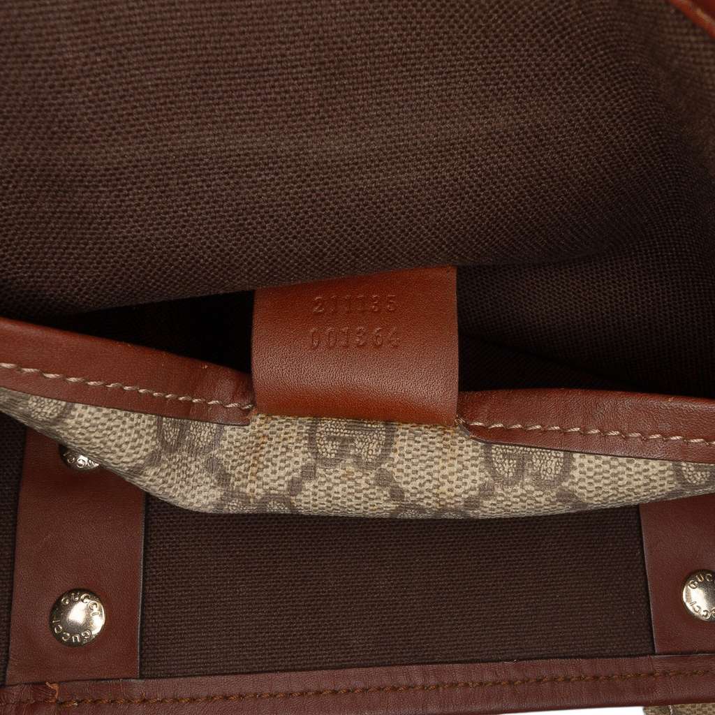 Gucci GG Supreme Web Tote - Detail 1