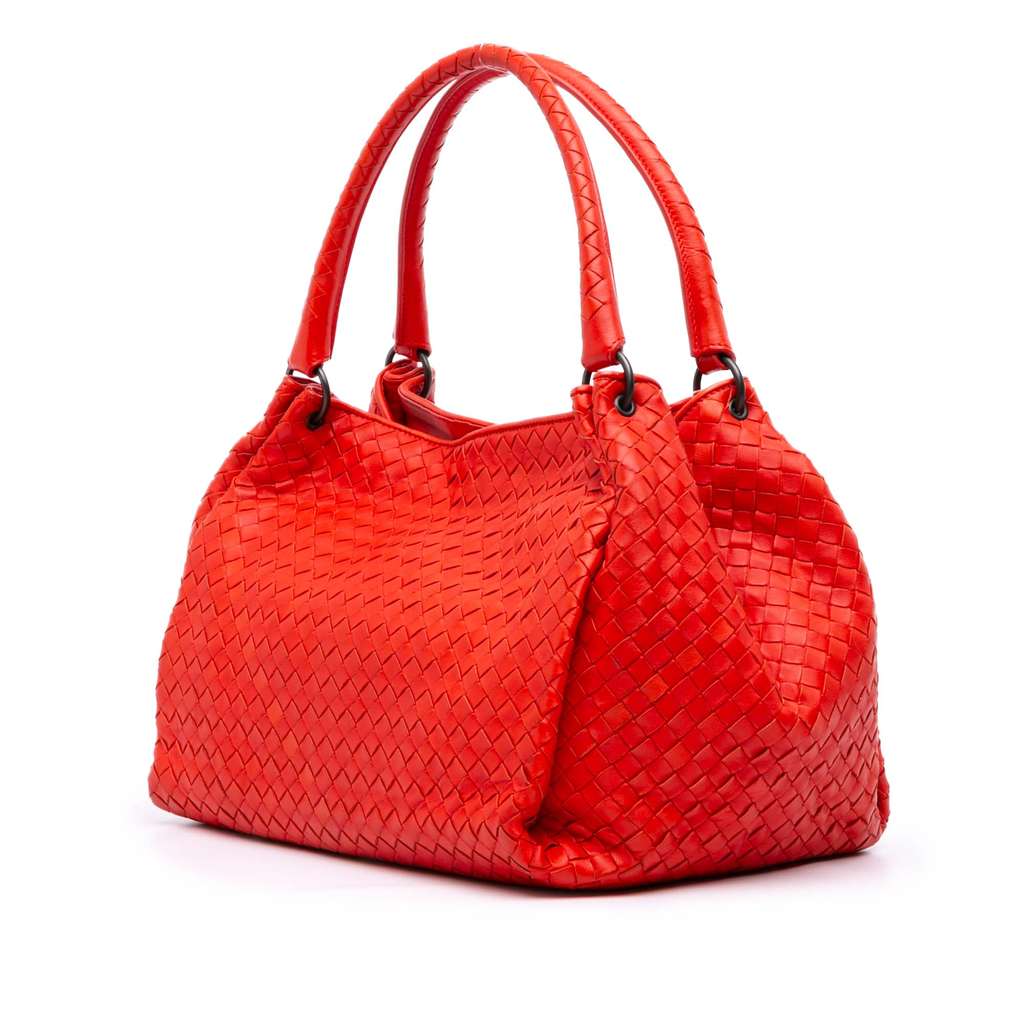 Bottega Veneta Nappa Intrecciato Parachute Tote - Back view