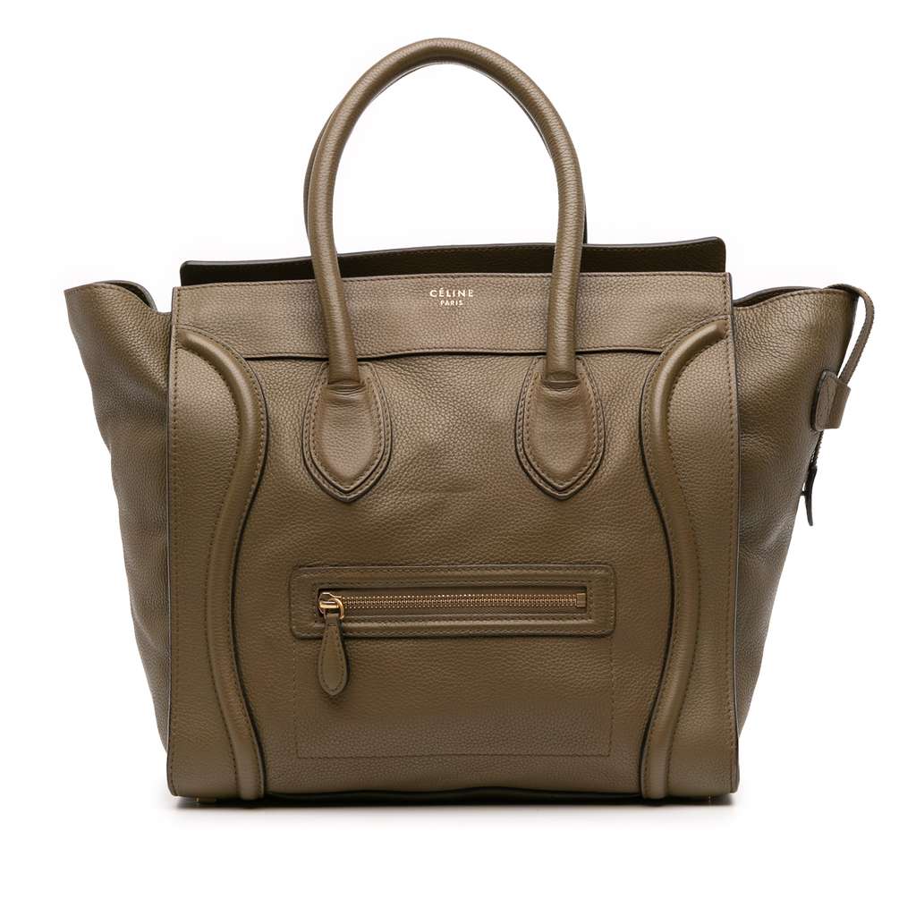 Celine Mini Calfskin Luggage Tote