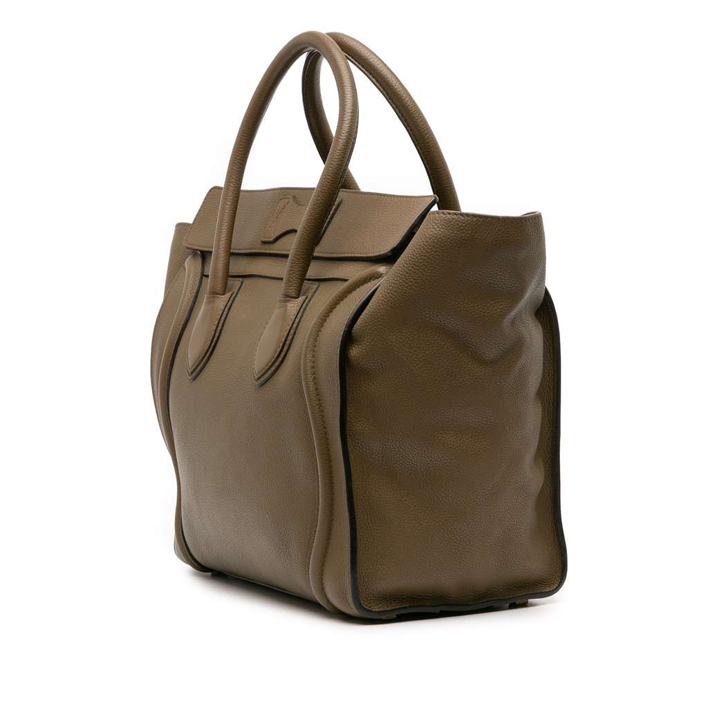 Celine Mini Calfskin Luggage Tote - 2