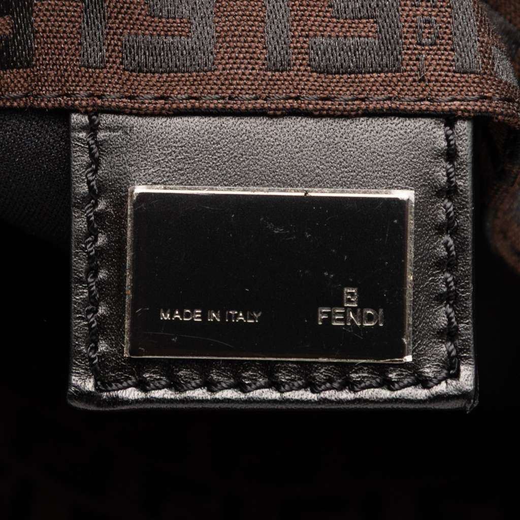 Fendi Zucchino Canvas Tote - Side view