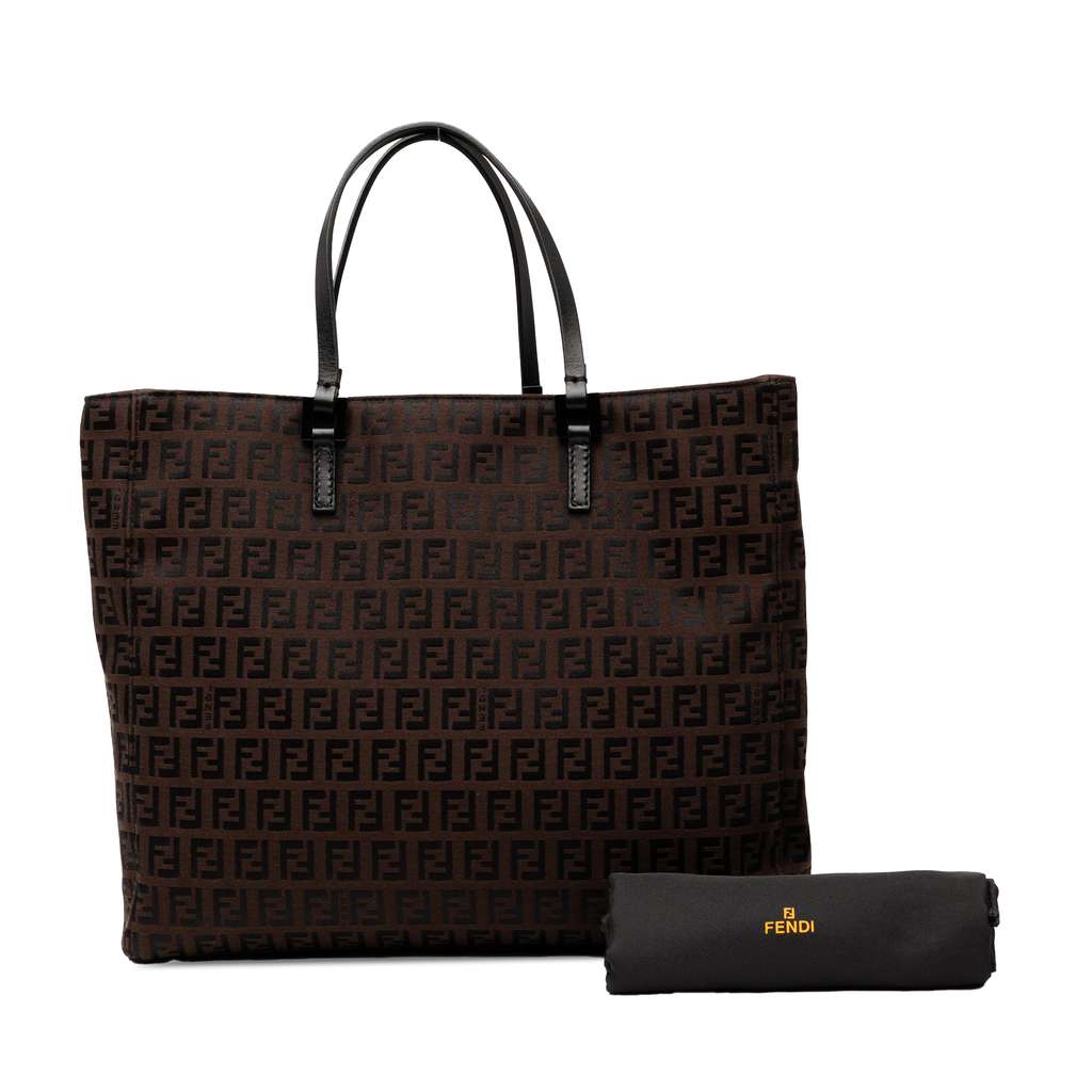 Fendi Zucchino Canvas Tote - Image 10