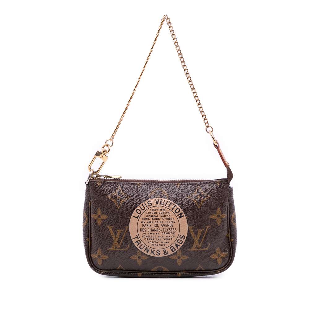 Louis Vuitton Monogram Trunks and Bags Mini Pochette Accessoires
