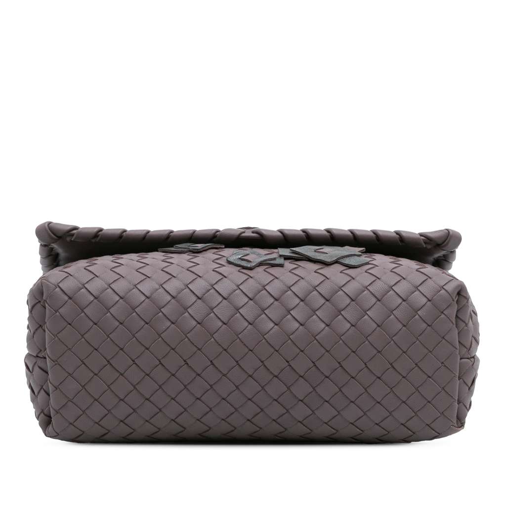 Bottega Veneta Small Nappa Intrecciato Embroidered Olimpia Shoulder Bag - Image 6