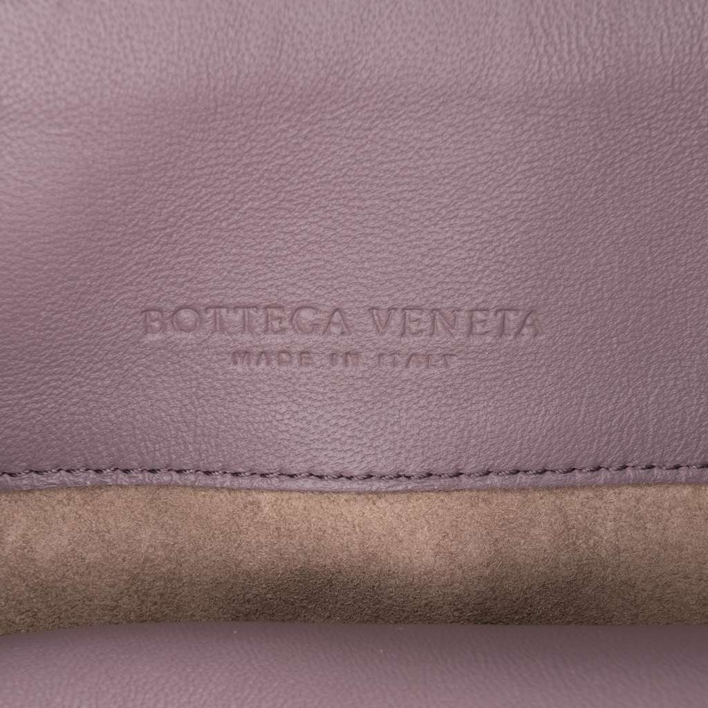 Bottega Veneta Small Nappa Intrecciato Embroidered Olimpia Shoulder Bag - Side view