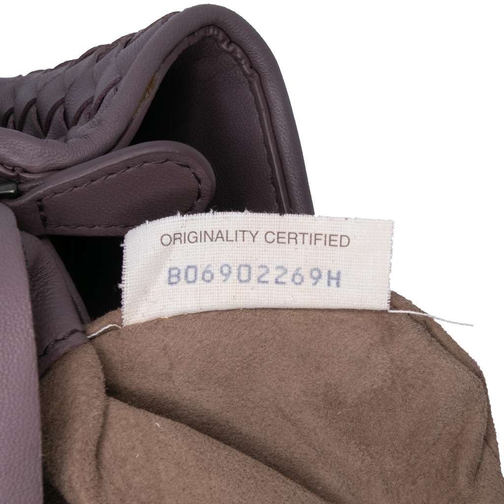 Bottega Veneta Small Nappa Intrecciato Embroidered Olimpia Shoulder Bag - Detail 2