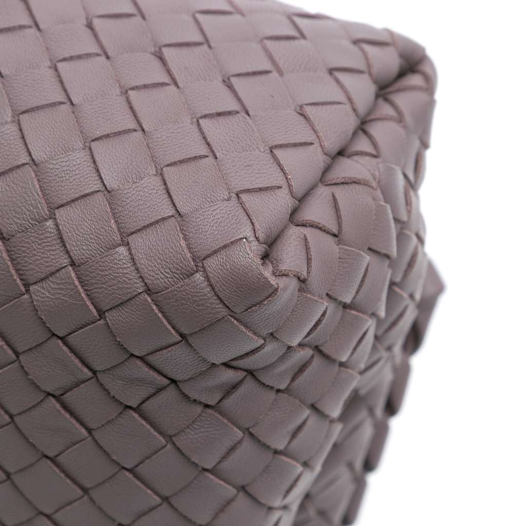 Bottega Veneta Small Nappa Intrecciato Embroidered Olimpia Shoulder Bag - Image 12