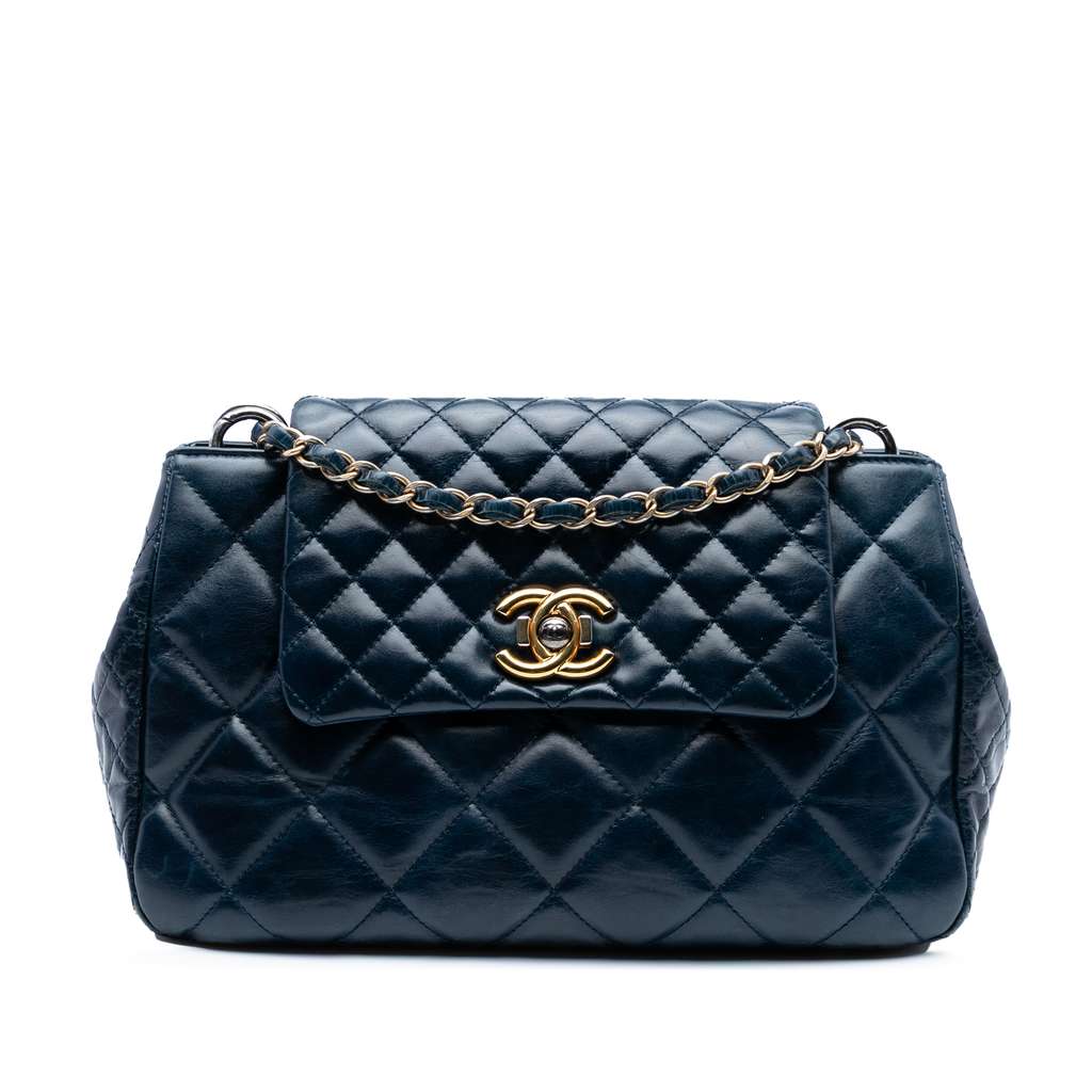 Chanel Small Quilted Aged Calfskin Daily Walk Flap