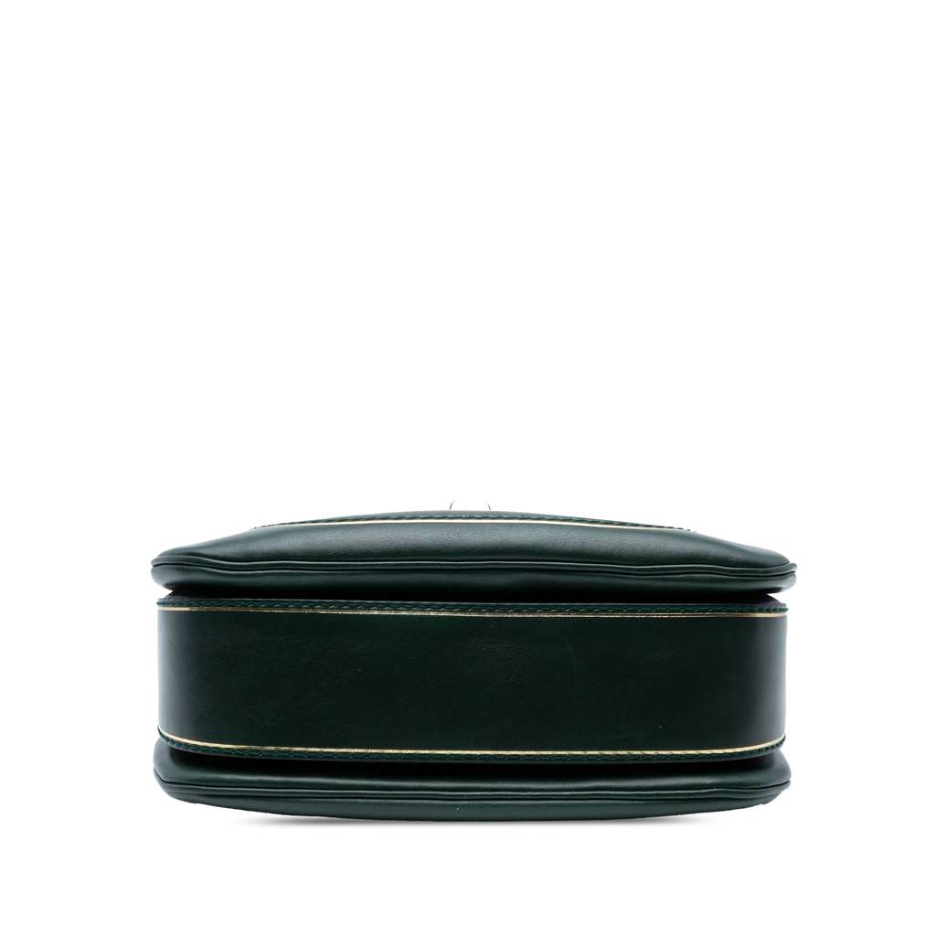 Gucci Medium Leather New Bamboo Top Handle Bag - Image 6