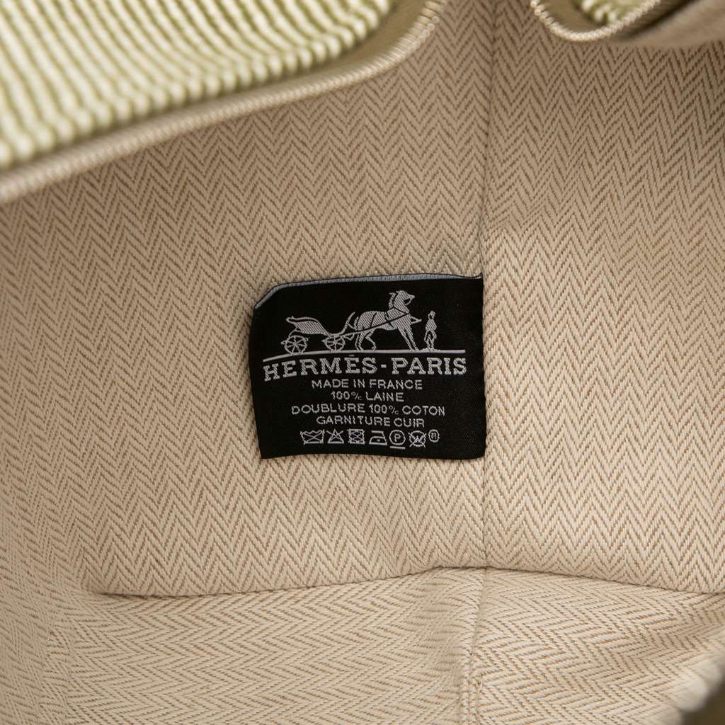 Hermès Large Wool Bride A Brac H Natte Case - Side view