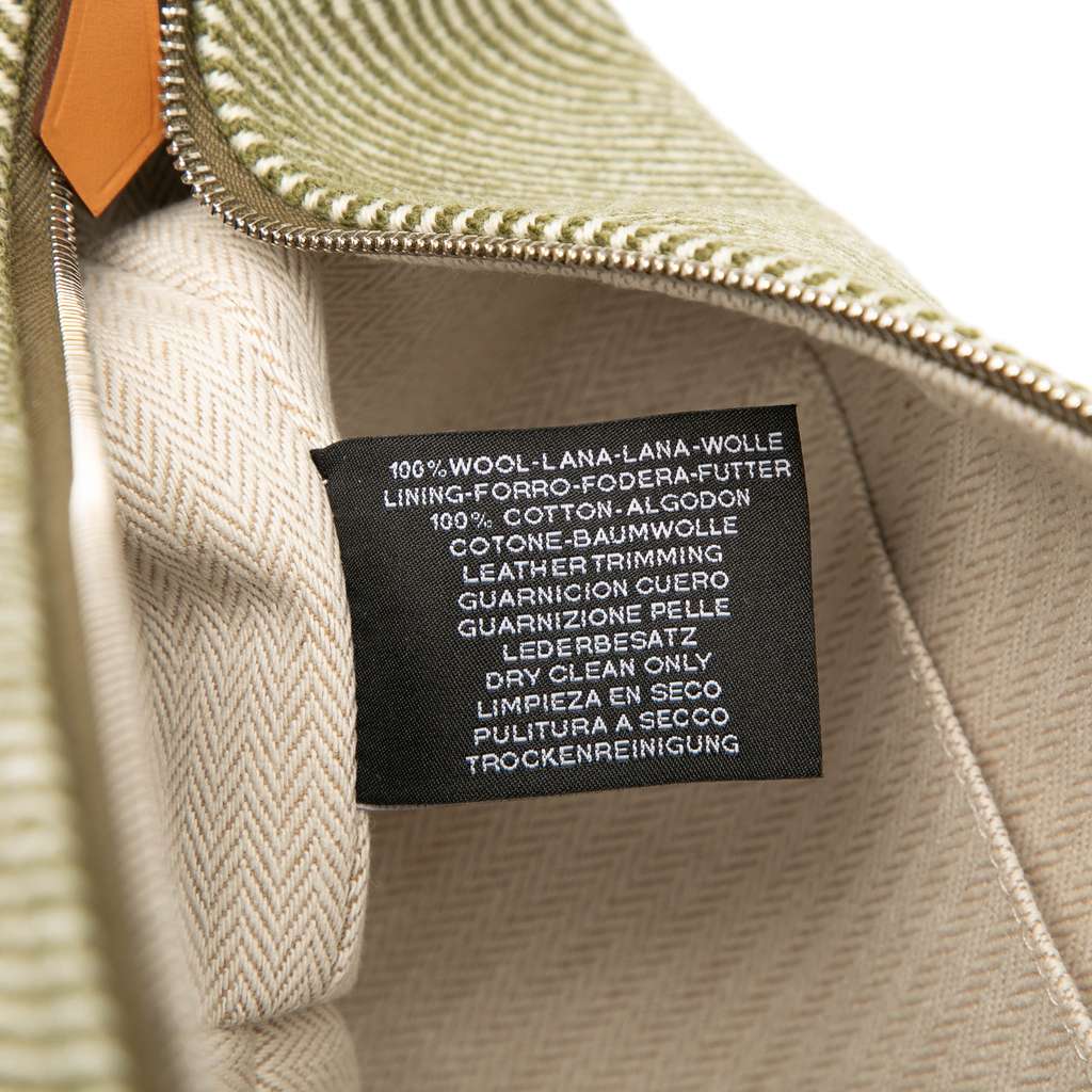 Hermès Large Wool Bride A Brac H Natte Case - Detail 1