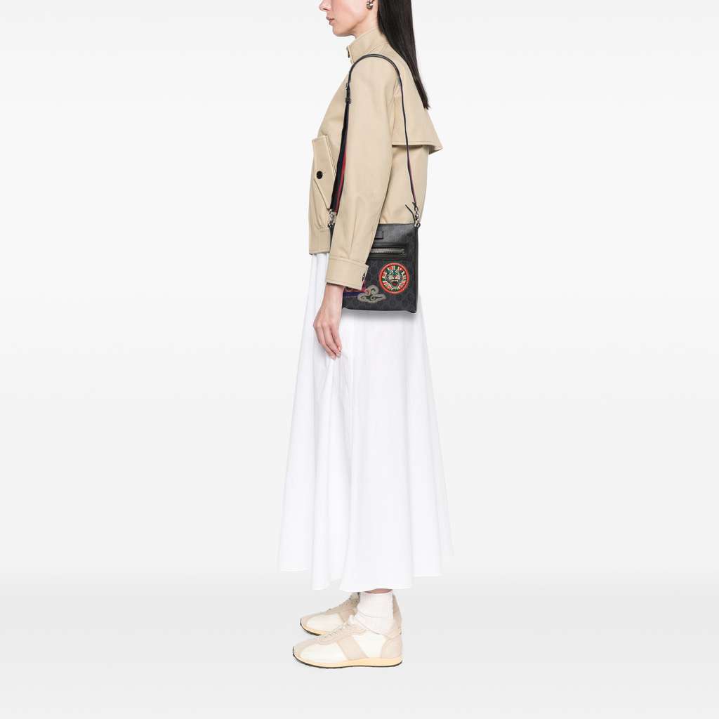 Gucci GG Supreme Night Courrier Messenger Bag - Image 13