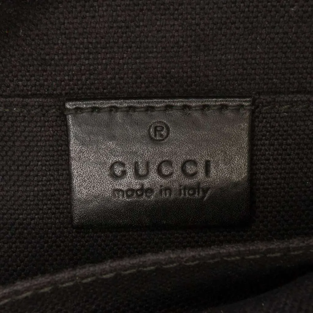 Gucci GG Supreme Night Courrier Messenger Bag Black Canvas Very good - Box View