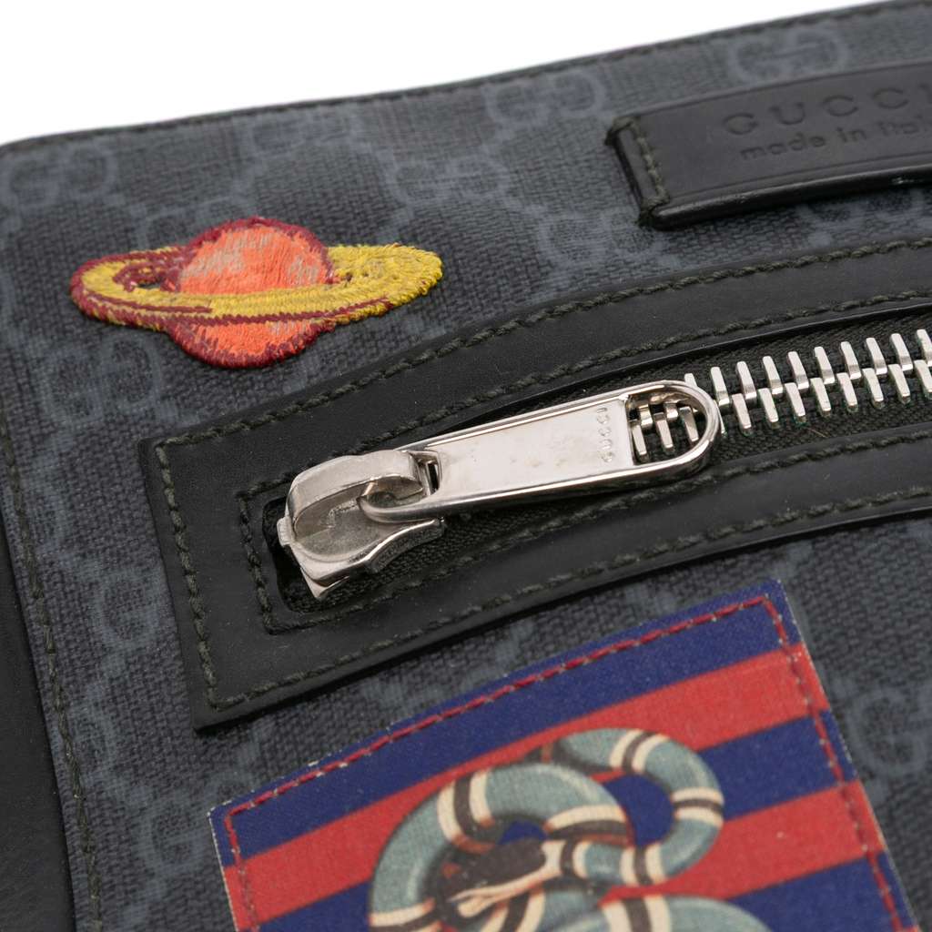 Gucci GG Supreme Night Courrier Messenger Bag - Image 10
