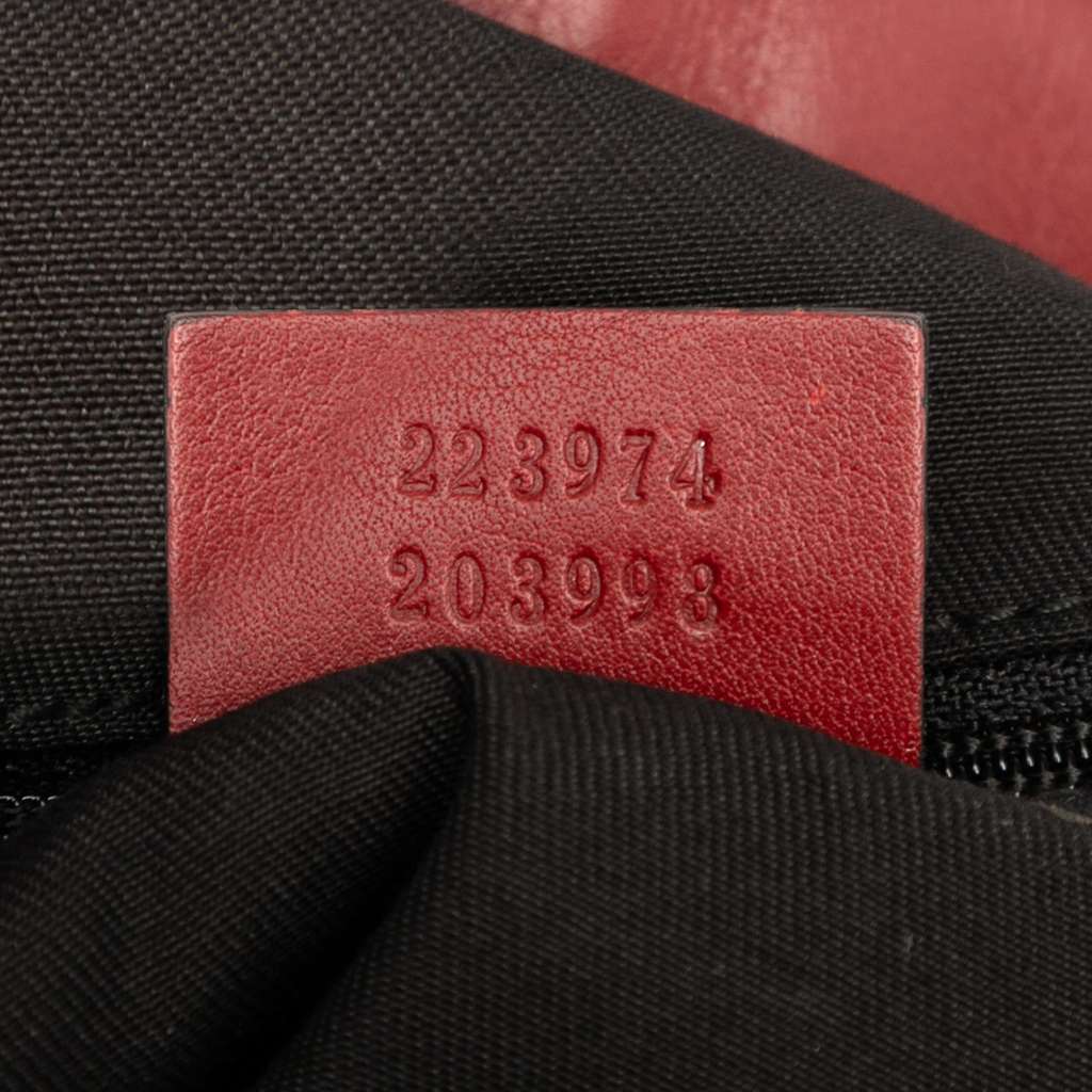 Gucci Diamante Canvas Sukey Satchel - Detail 1